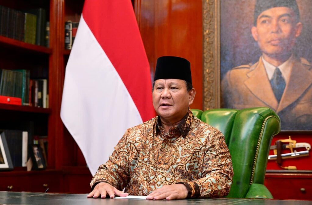 Presiden Prabowo Subianto. /BPMI Setpres-Muchlis Jr