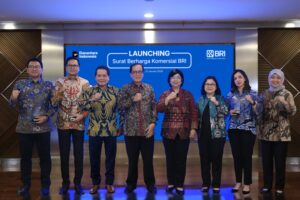 Peluncuran SBK BRI yang berlangsung di BRILiaN Club pada Senin (12/1/2026) dihadiri oleh Deputi Gubernur Senior Bank Indonesia Destry Damayanti, Kepala Eksekutif Pengawas Perbankan Otoritas Jasa Keuangan (OJK) Dian Ediana Rae, Direktur Utama BRI Hery Gunardi, Wakil Direktur Utama BRI Viviana Dyah Ayu, serta Direktur Treasury & International Banking BRI Farida Thamrin. /BRI