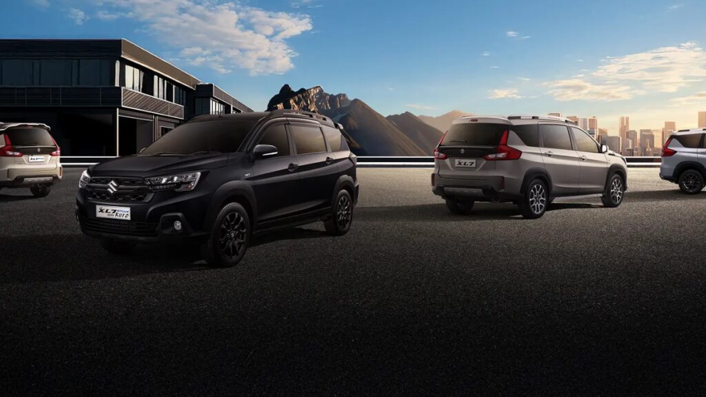 New XL7. SUV Suzuki mencatat lonjakan penjualan akhir 2025 seiring meningkatnya kebutuhan kendaraan aman saat hujan. /Suzuki