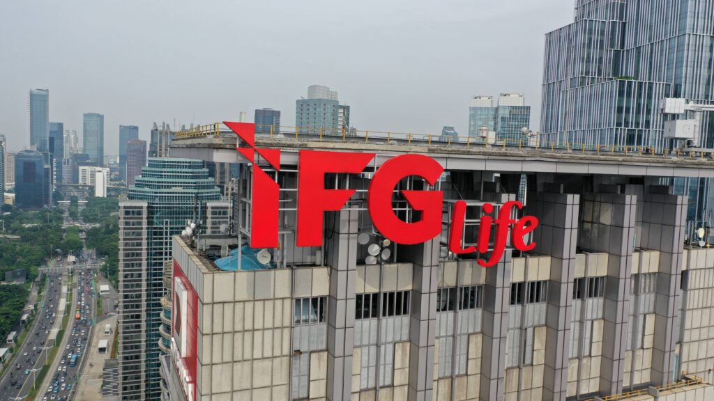 Gedung PT Asuransi Jiwa IFG (IFG Life). IFG Life dan Mandiri Inhealth konsisten bayar klaim triliunan rupiah. /IFG