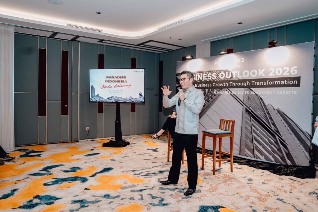 CEO PT Indonesian Paradise Property Tbk (INPP) atau Paradise Indonesia Anthony P. Susilo. Paradise Indonesia memperkuat transformasi portofolio guna meningkatkan recurring income dan pertumbuhan berkelanjutan 2026. /INPP