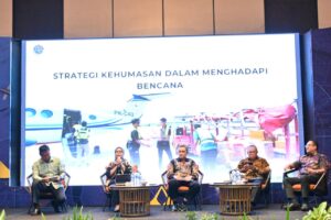 Rapat Koordinasi Wilayah Kerja (Rakorwil) Kantor Otoritas Bandar Udara (KOBU) Wilayah VI Padang Tahun 2026 yang berlangsung pada 2–3 Februari 2026 di Padang, Sumatera Barat. Rakorwil OBU VI menegaskan transportasi udara sebagai elemen vital kesiapsiagaan dan pemulihan bencana nasional. /Kemenhub