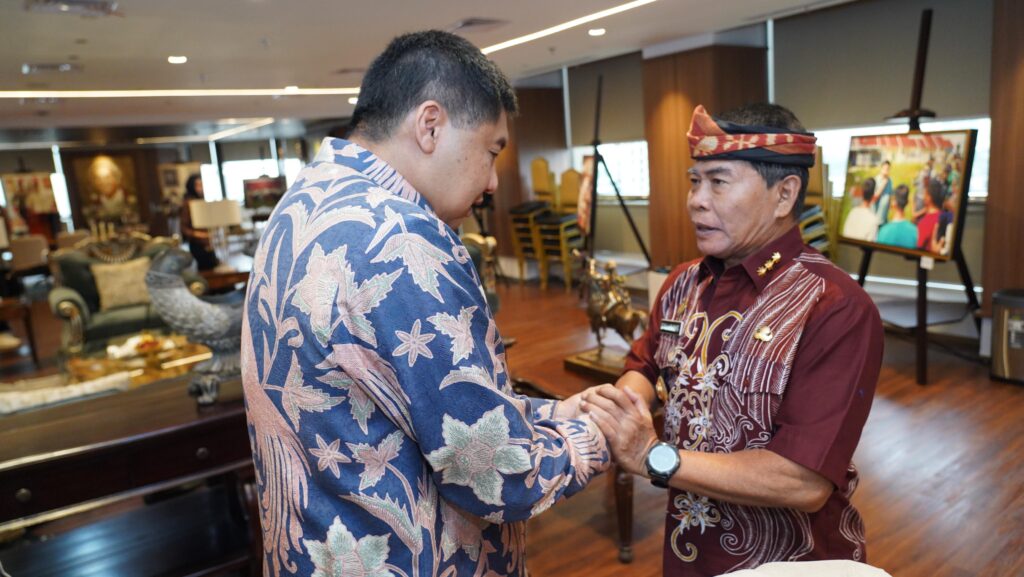 Menteri Perumahan dan Kawasan Permukiman (PKP) Maruarar Sirait usai bertemu Gubernur Zainal A. Paliwang di Jakarta, Selasa (24/2/2026). PKP siapkan program perumahan terintegrasi dan 2.000 rumah subsidi Kaltara. /PKP