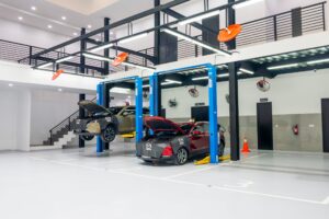 Salah satu bengkel Mazda. Mazda hadirkan Bengkel Siaga dan ERA dukung kenyamanan perjalanan mudik pelanggan. /Mazda