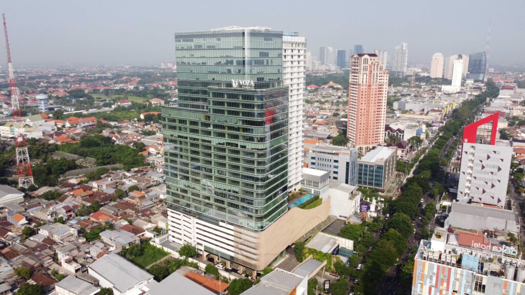 Voza Tower. PT Jaya Sukses Makmur Sentosa Tbk. (RISE) mempercepat ekspansi proyek sekaligus memperkuat manajemen guna menjaga pertumbuhan bisnis berkelanjutan. /RISE