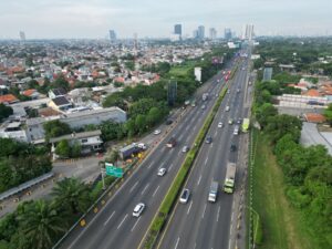 Kondisi jalan tol saat arus mudik 2026. Kemenhub dorong pemanfaatan WFA untuk kurangi kepadatan arus balik dan tingkatkan keselamatan perjalanan pemudik. /Kemenhub