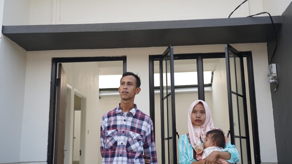 Salah satu pekerja informal yang berhasil mengakses KPR meski tanpa slip gaji. KPR Sejahtera BCA bantu MBR, perluas akses hunian, dan dukung pembiayaan inklusif nasional. /PKP