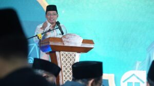 Direktur Pemberdayaan Zakat dan Wakaf, Waryono Abdul Ghafur. Kemenag membuka seleksi Kampung Zakat 2026 untuk mempercepat pengentasan kemiskinan berbasis kolaborasi nasional. /Kemenag