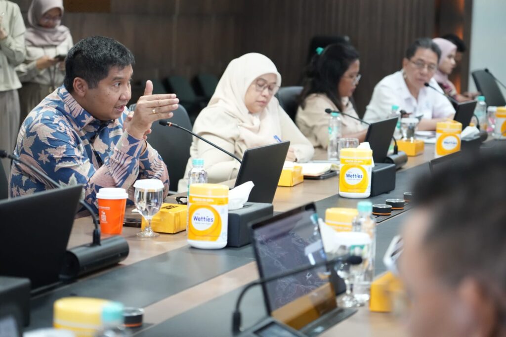 Pertemuan Menteri Perumahan dan Kawasan Permukiman (PKP) Maruarar Sirait dengan Direktur Utama BSN Alex Sofjan Noor di Menara I BTN, Jakarta Pusat, Rabu (13/05/2026). Kementerian PKP dan BSN mempercepat pembiayaan FLPP serta rumah susun subsidi demi mendukung program nasional. /PKP