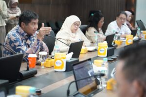 Pertemuan Menteri Perumahan dan Kawasan Permukiman (PKP) Maruarar Sirait dengan Direktur Utama BSN Alex Sofjan Noor di Menara I BTN, Jakarta Pusat, Rabu (13/05/2026). Kementerian PKP dan BSN mempercepat pembiayaan FLPP serta rumah susun subsidi demi mendukung program nasional. /PKP