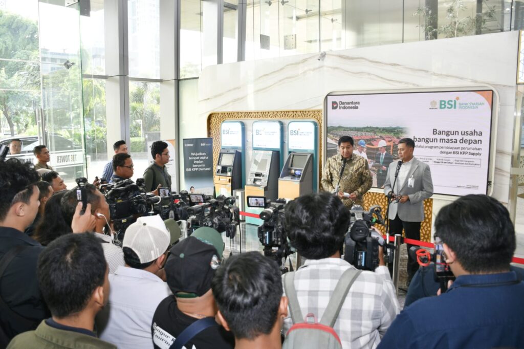 Pertemuan Menteri Perumahan dan Kawasan Permukiman (PKP) Maruarar Sirait dengan Direktur Utama BSI Anggoro Eko Cahyo di The Tower, Jakarta, Kamis (21/5/2026). Kolaborasi Kementerian PKP dan BSI diperkuat untuk memperluas akses pembiayaan perumahan. /PKP
