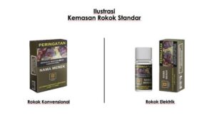 Ilustrasi kemasan rokok. DPRD Kulon Progo meminta kajian ekonomi menyeluruh sebelum standardisasi kemasan rokok diterapkan nasional. /Kemenkes
