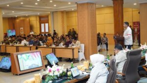 Agenda Kepala Daerah dan Forum Koordinasi Pimpinan Daerah (Forkopimda) Regional Jawa dan Bali di Yogyakarta, Kamis (4/6/2026). Pemerintah meningkatkan BSPS menjadi 400.000 unit dan menjamin seluruh daerah memperoleh alokasi. /PKP