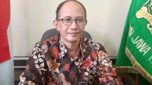 Ketua Umum Kadin Jawa Timur Adik Dwi Putranto. Kadin Jatim meminta penundaan pelaporan SABH demi melindungi kerahasiaan data perusahaan tertutup. /Kadin