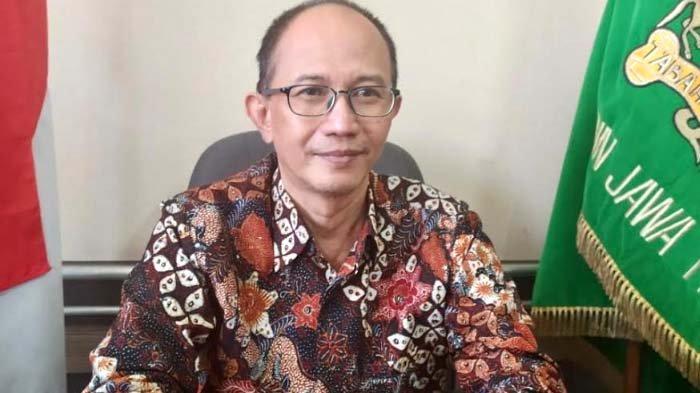 Ketua Umum Kadin Jawa Timur Adik Dwi Putranto. Kadin Jatim meminta penundaan pelaporan SABH demi melindungi kerahasiaan data perusahaan tertutup. /Kadin