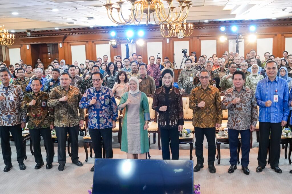 OJK Banking Forum 2026 di Kantor OJK. BRI, PERBANAS, OJK, dan Komdigi berkolaborasi secara strategis guna memutus ekosistem judi online di seluruh Indonesia. /BRI