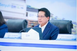 Direktur Utama BRI Hery Gunardi. BRI membukukan penyaluran kredit Rp1.646 triliun pada Triwulan II 2026, tumbuh 16,2% YoY. Rasio NPL membaik menjadi 2,9% dan CASA naik ke 67,6%.