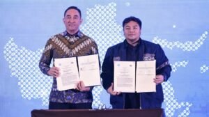 Polri dan GEKRAFS jalin kerja sama lewat penandatanganan MoU di puncak HEKRAFNAS 2026. Kapolri Jenderal Pol. Suyudi Ario Seto tegaskan komitmen lindungi ekonomi kreatif. /GEKRAFS